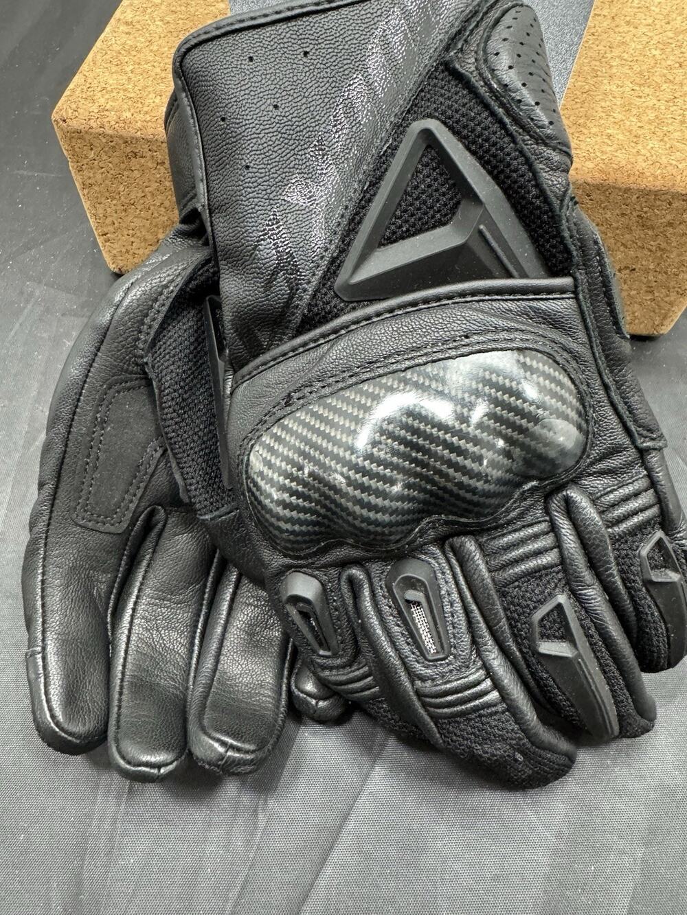 Joe Rocket Super Moto Gloves Black Small Sport Street Motorcycle Leather 1632